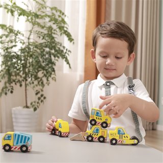 Construction vehicles set - 5 pieces